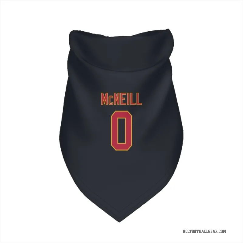 Amari McNeill  Black Kansas City Chiefs  Cat & Dog Pet Bandana