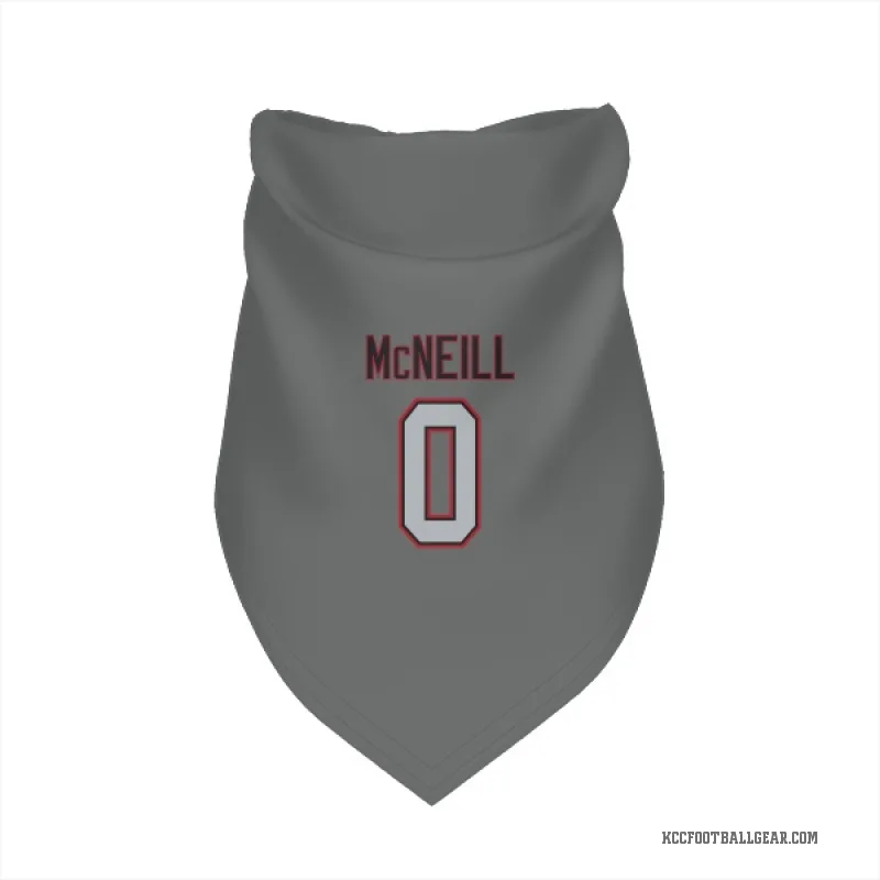 Amari McNeill  Charcoal Kansas City Chiefs  Cat & Dog Pet Bandana