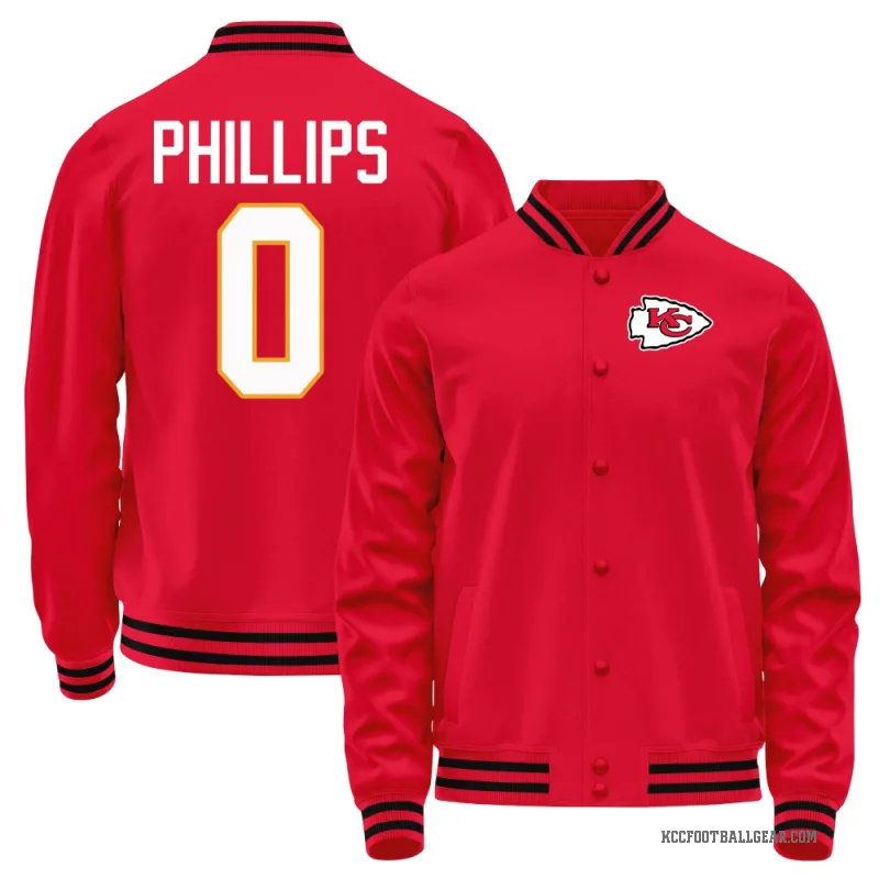 Bryce Phillips Men's Red Kansas City Chiefs Full-Snap Jacket