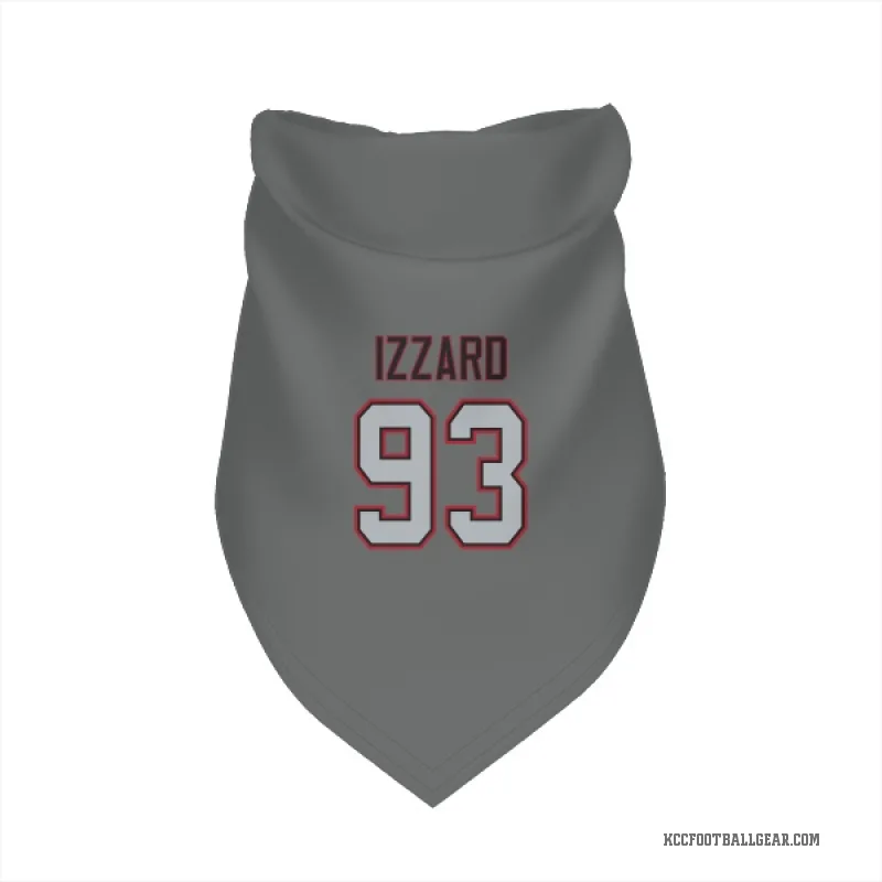 Coziah Izzard Charcoal Kansas City Chiefs Cat & Dog Pet Bandana