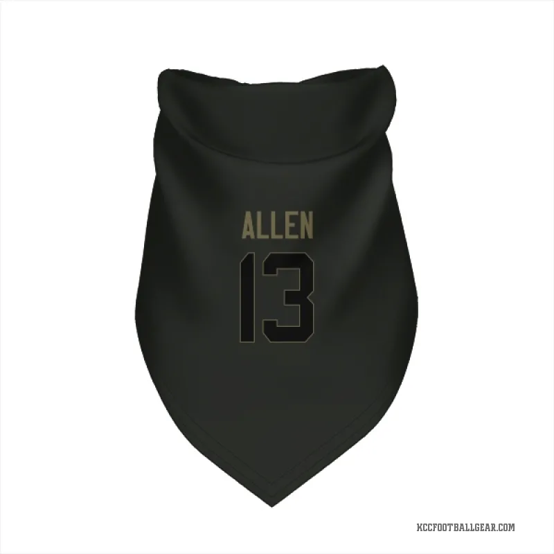 Cyrus Allen  Black Kansas City Chiefs  Service Cat & Dog Pet Bandana