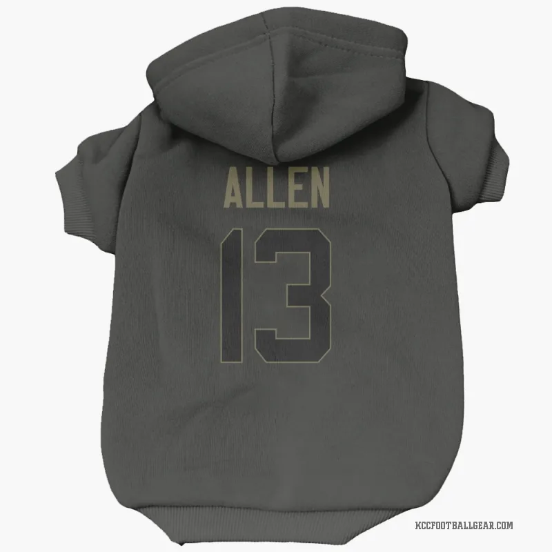 Cyrus Allen  Black Kansas City Chiefs  Service Cat & Dog Pet Hoodie