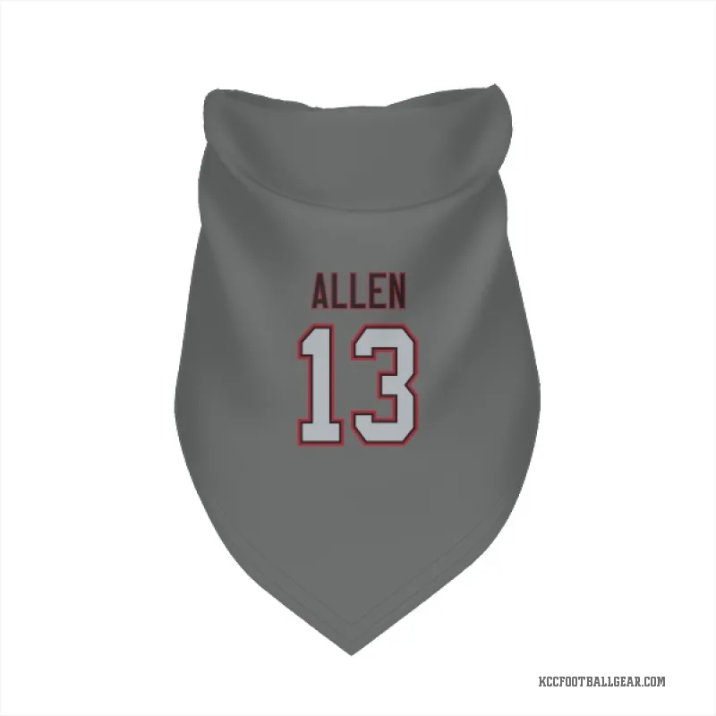 Cyrus Allen  Charcoal Kansas City Chiefs  Cat & Dog Pet Bandana