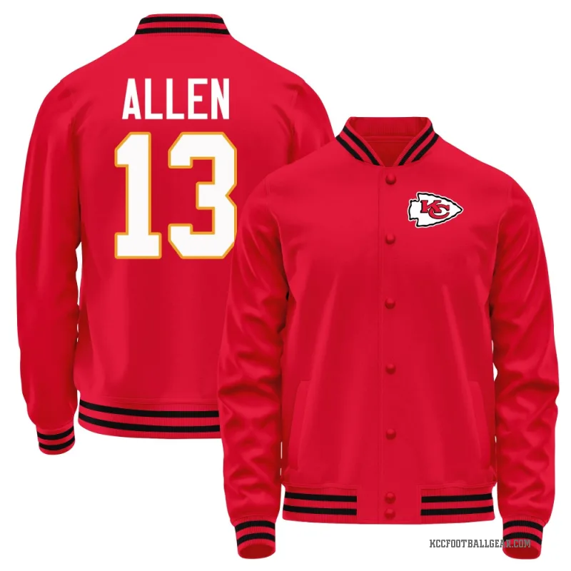 Cyrus Allen Men's Red Kansas City Chiefs Full-Snap Jacket