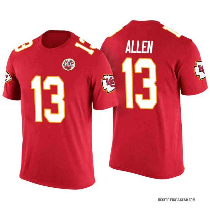 Cyrus Allen Youth Red Kansas City Chiefs Color Rush T-Shirt
