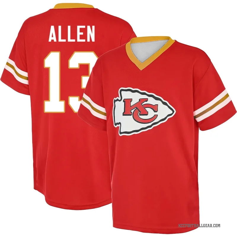 Cyrus Allen Youth Red Kansas City Chiefs Game Day V-Neck T-Shirt