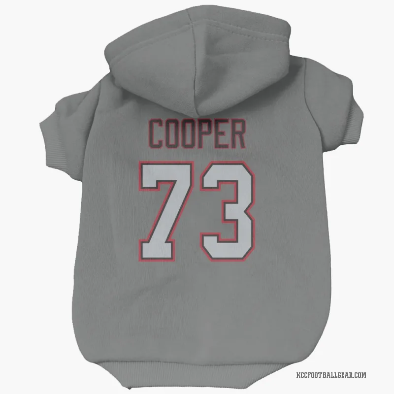 Dalton Cooper Charcoal Kansas City Chiefs Cat & Dog Pet Hoodie