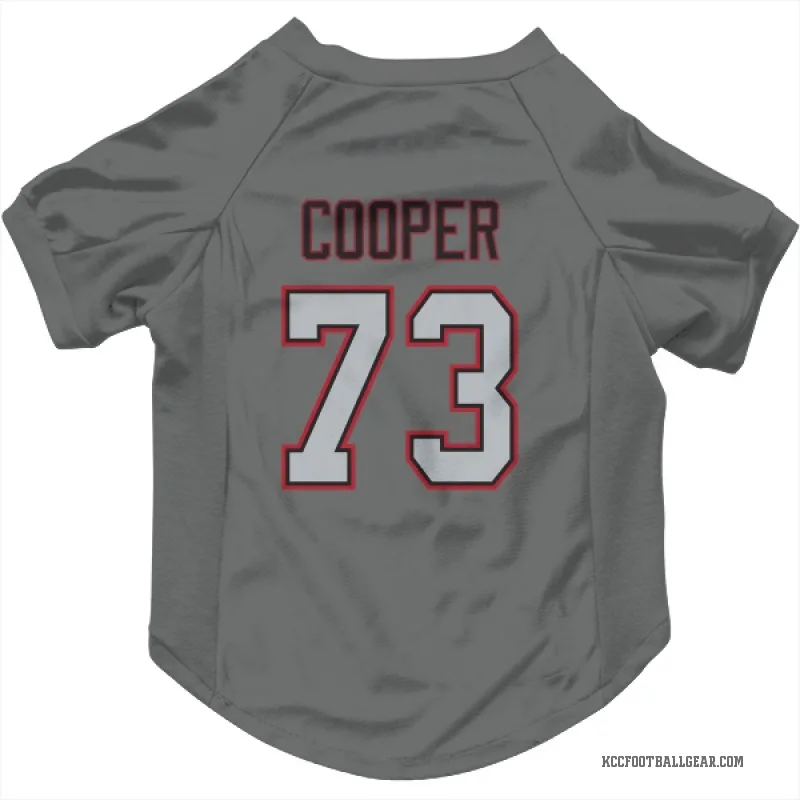 Dalton Cooper Charcoal Kansas City Chiefs Cat & Dog Pet Jersey