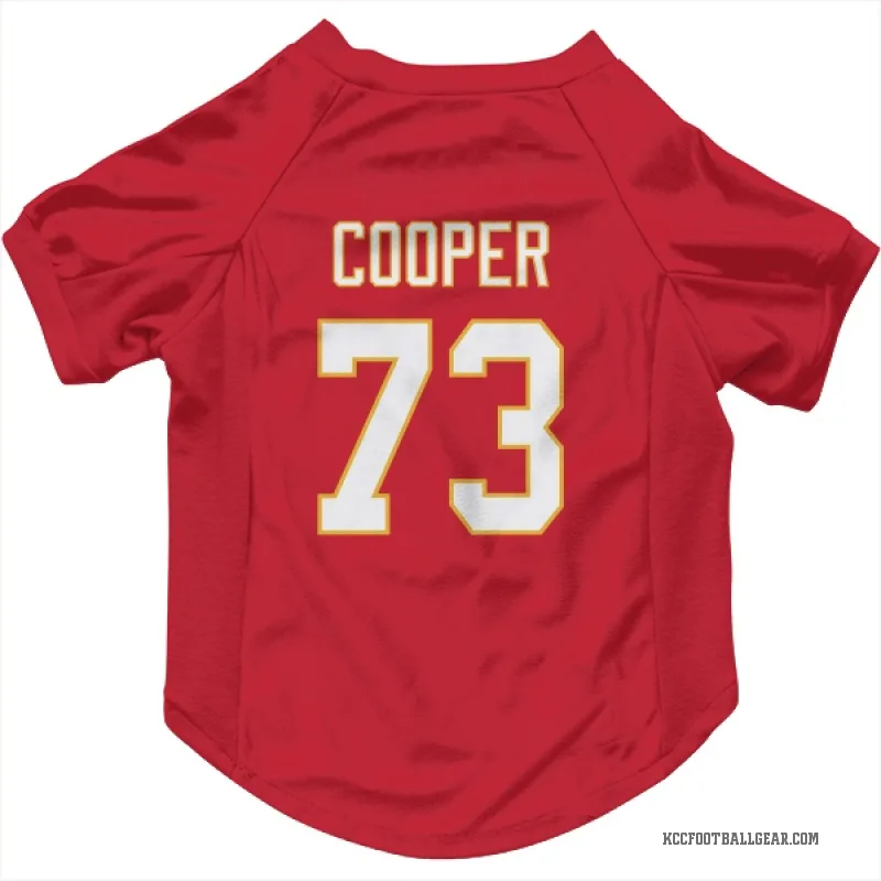 Dalton Cooper Red Kansas City Chiefs Cat & Dog Pet Jersey