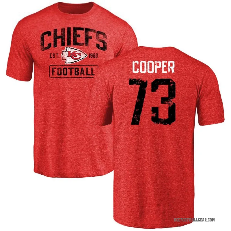 Dalton Cooper Youth Red Kansas City Chiefs Distressed T-Shirt