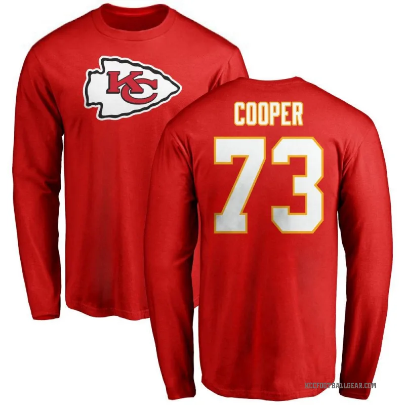 Dalton Cooper Youth Red Kansas City Chiefs Logo Long Sleeve T-Shirt -