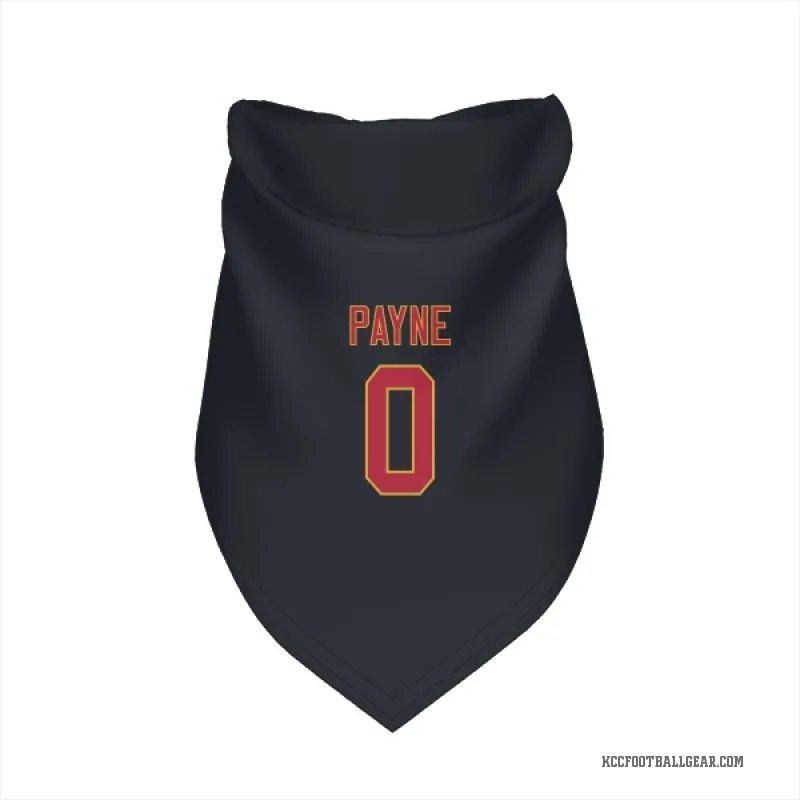 Damon Payne  Black Kansas City Chiefs  Cat & Dog Pet Bandana