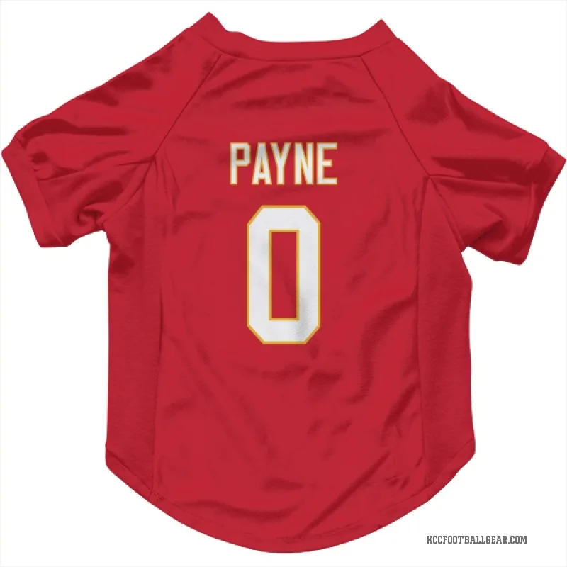 Damon Payne  Red Kansas City Chiefs  Cat & Dog Pet Jersey
