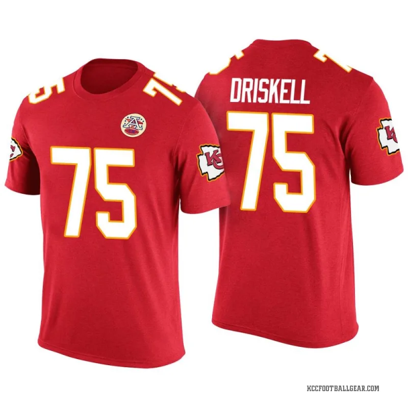 Ethan Driskell Men's Red Kansas City Chiefs Color Rush T-Shirt