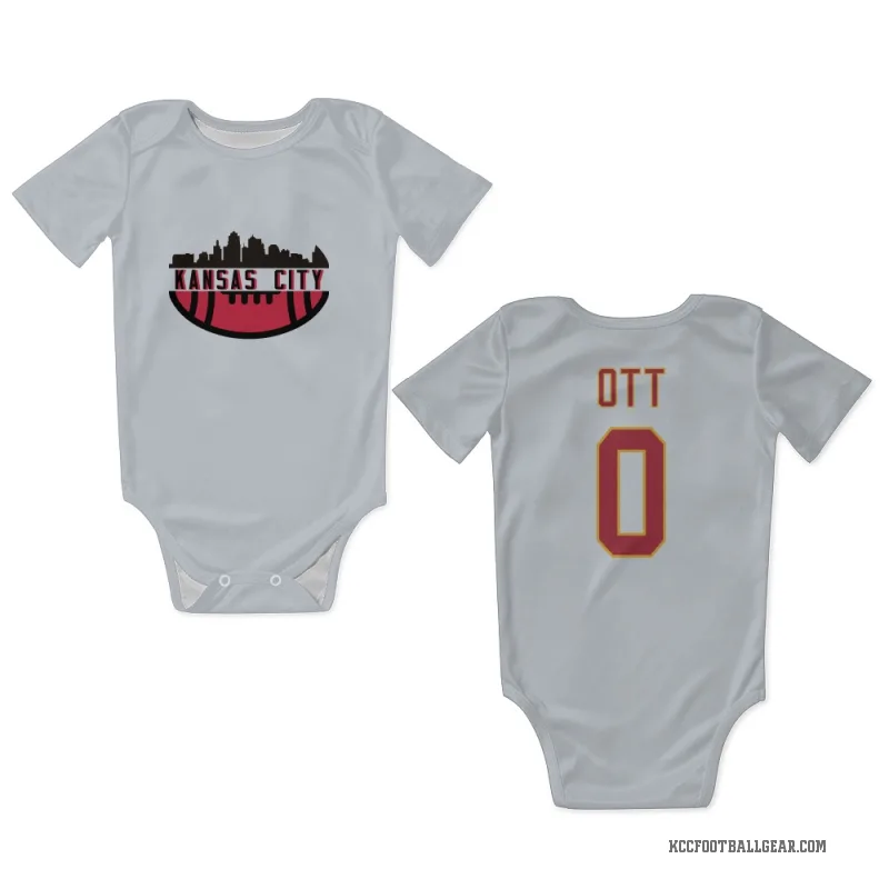 Jaydn Ott  White Kansas City Chiefs  Newborn & Infant Bodysuit