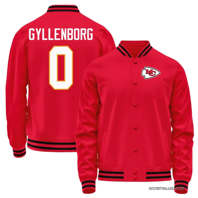 John Michael Gyllenborg Youth Red Kansas City Chiefs Full-Snap Jacket