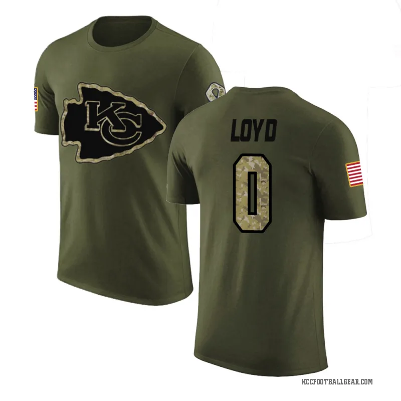 Xavier Loyd Men's Olive Kansas City Chiefs Salute to Service T-Shirt